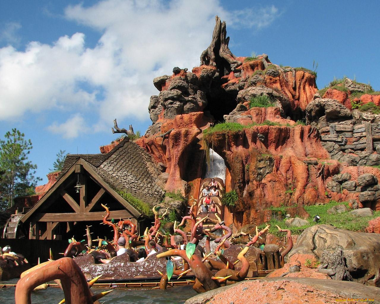 disneyland, splash, mountain, , 
